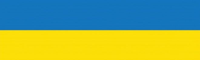 Ukrainan lippu.