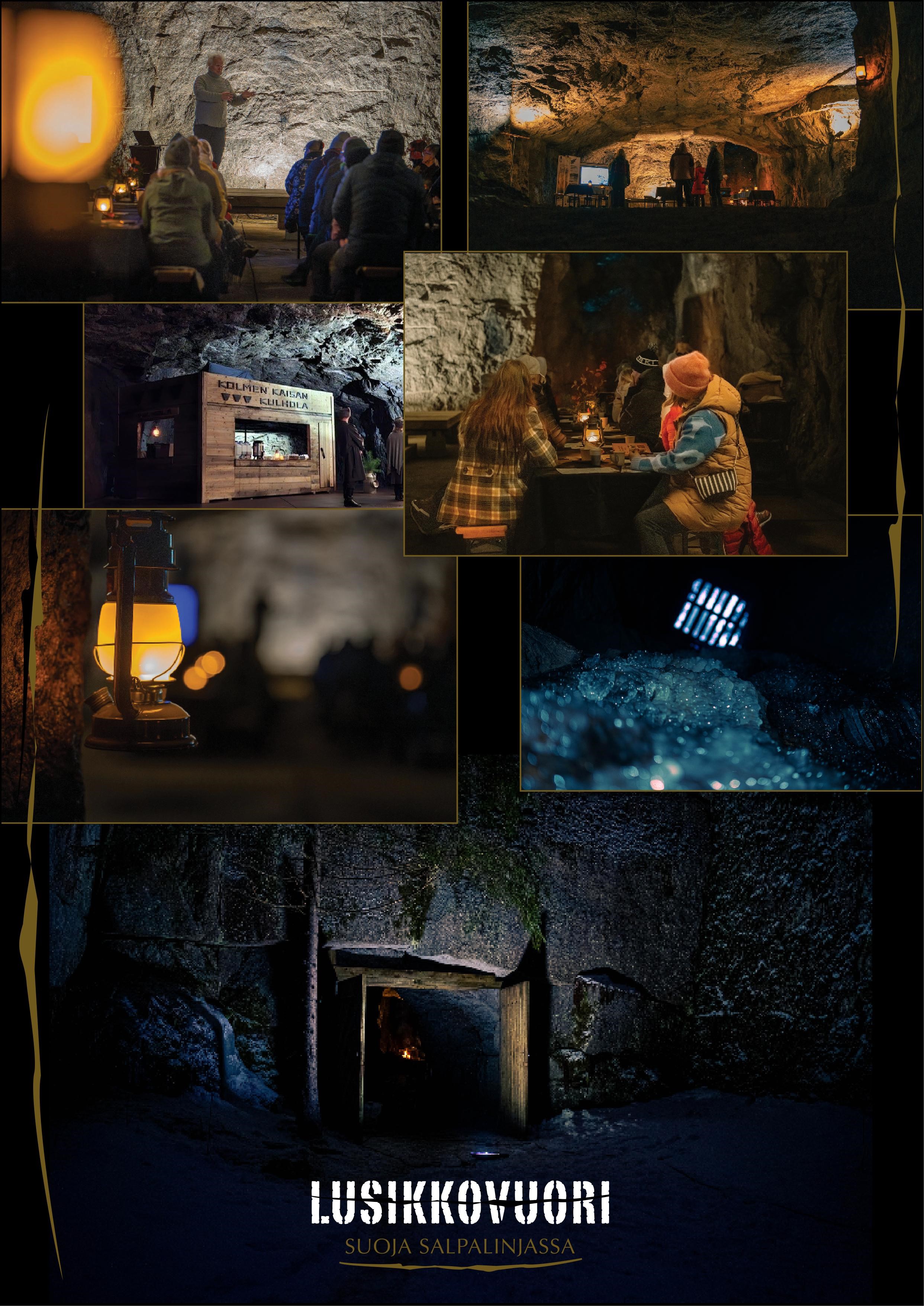 Kuvakooste Lusikkovuoren sisältä