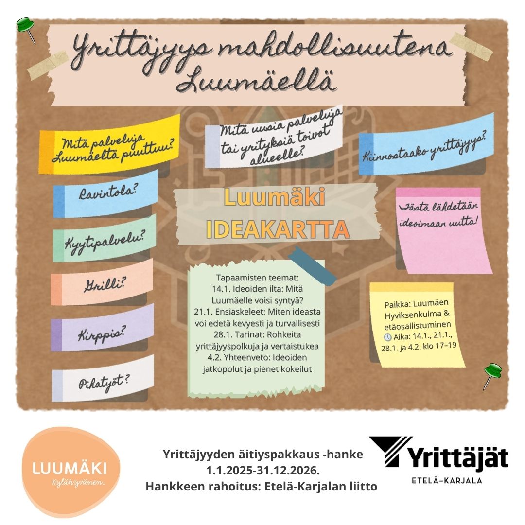 Yrittäjyys mahdollisuutena