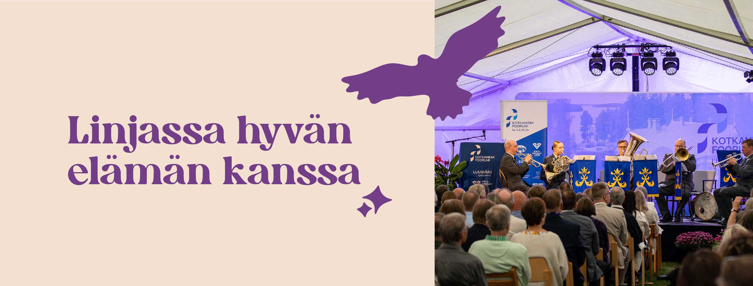 Linjassa hyvän elämän kanssa